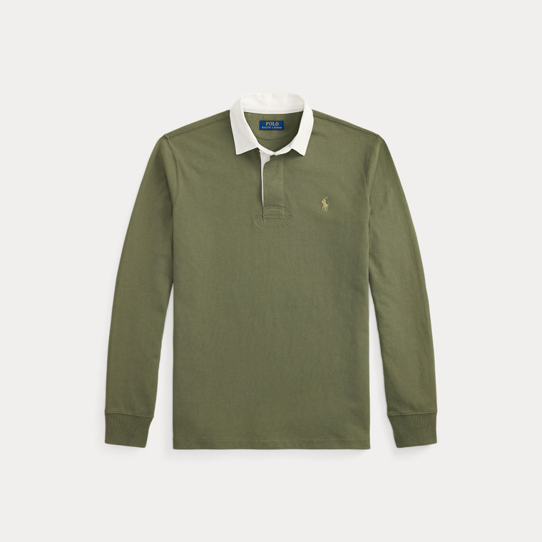 RUGBY POLOSHIRT-OLIVE