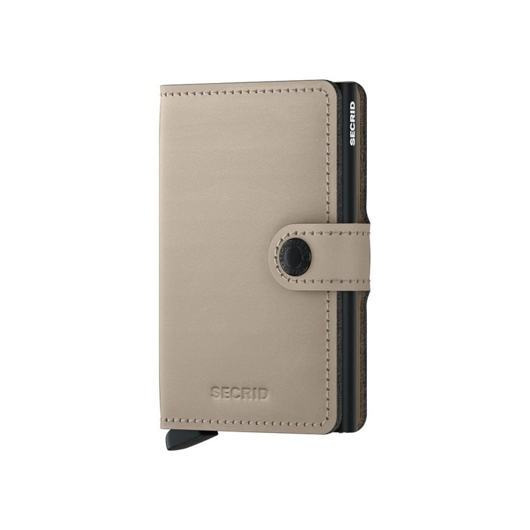 MINI WALLET MATTE-LIGHT BROWN