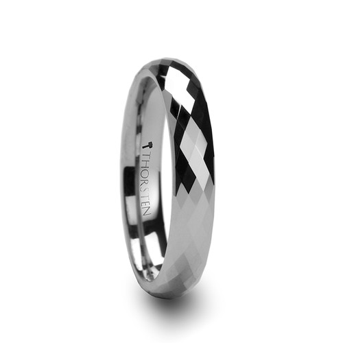 Carolina 288 Diamond Faceted Tungsten Carbide Ring at Rotunda Jewelers