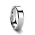 Sugar Pipe Cut White Tungsten Carbide Ring at Rotunda Jewelers