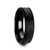 Monk Hammered Black Tungsten Carbide Wedding Band with Offset Grooves at Rotunda Jewelers Monk Hammered Black Tungsten Carbide Wedding Band with Offset Grooves at Rotunda Jewelers
