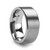 Pipe Cut Brush Finish Tungsten Carbide Ring