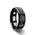 Chamomile Domed Black Tungsten Band with Brushed Diagonal Pattern at Rotunda Jewelers Chamomile Domed Black Tungsten Band with Brushed Diagonal Pattern at Rotunda Jewelers