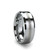 Creek Tungsten Carbide Band with Brushed Stripe at Rotunda Jewelers