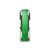 Tungsten Carbide Men's Band with Sparkling Green Inlay