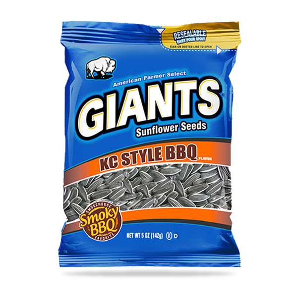 BBQ Flavored Sunflower Seeds - GIANTS