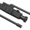 Front view of Primary Weapons long-stroke piston system with op rod section and bolt carrier group