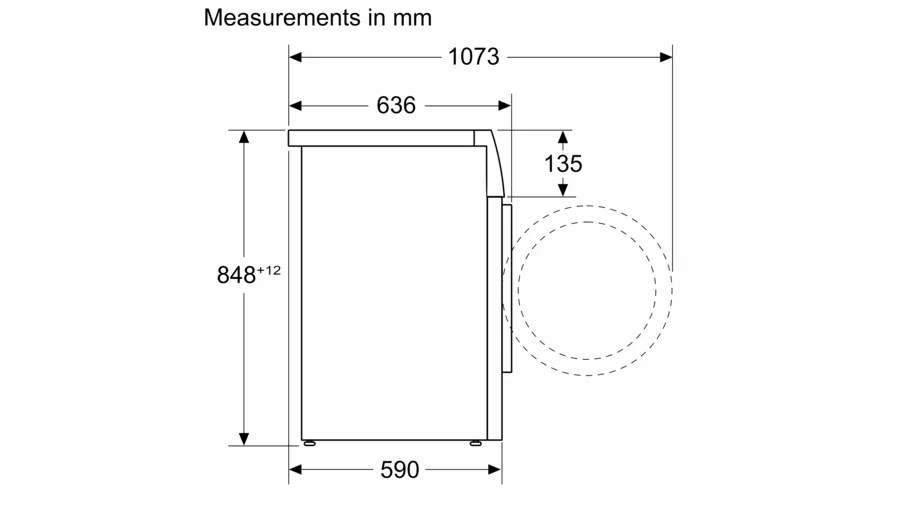 BOSCH WNA254U1AU 10/5KG Washer Dryer Combo Washer Dryers NZ Smyths