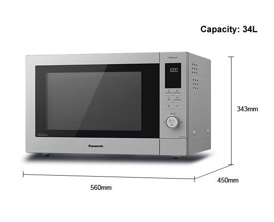 Panasonic NNCD87KSQPQ Convection Microwave Oven | Microwaves