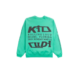 Kid Cudi Rolling Loud Swim In The Light Crewneck Teal