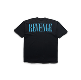 Revenge Silver Tee Black