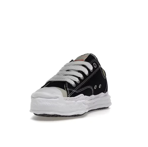 Maison Mihara Hank OG Sole Canvas Low Black/Black