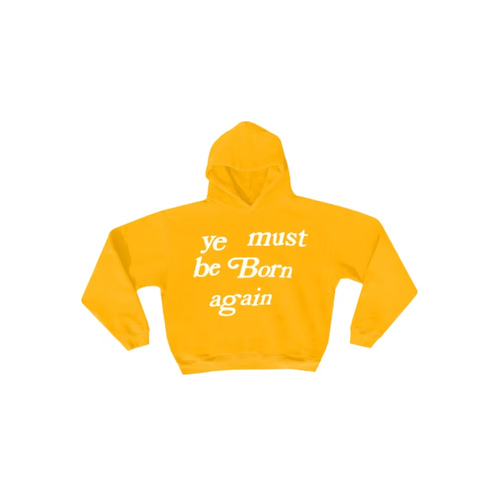 Cactus Plant Flea Market Born Again Hoodie Yellow