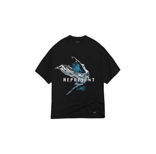 Represent Vitesse T-Shirt  Jet Black