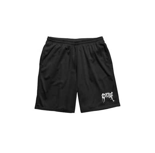 Revenge Basic Mesh Shorts Black