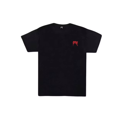 Revenge Embroidered Tee Black