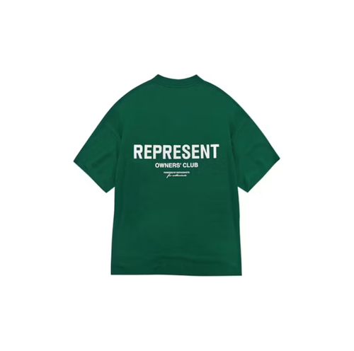 Represent Owner's Club T-Shirt Racing Green/White