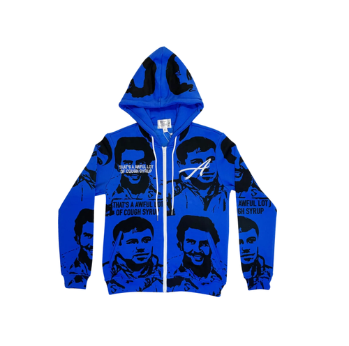 Asaali x ALOCS Zip Blue