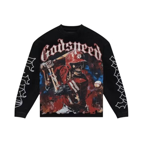 Godspeed Grand Slam L/S Tee - Black