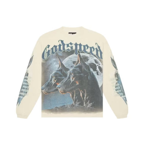 Godspeed F.t.d L/S Tee - Bone