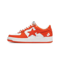 Bapesta Orange/White