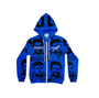 Asaali x ALOCS Zip Blue