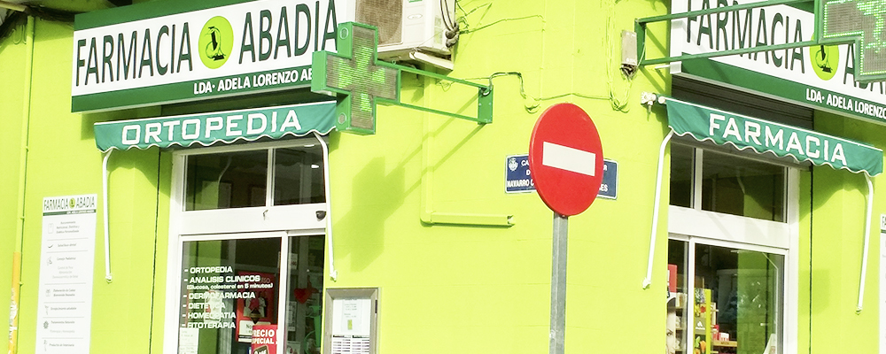 Farmacia Abadía fachada