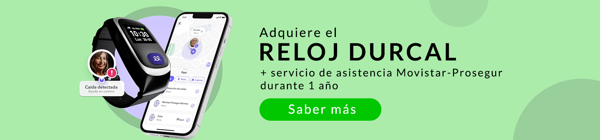 Adquiere el reloj durcal en Farmacia Abadía