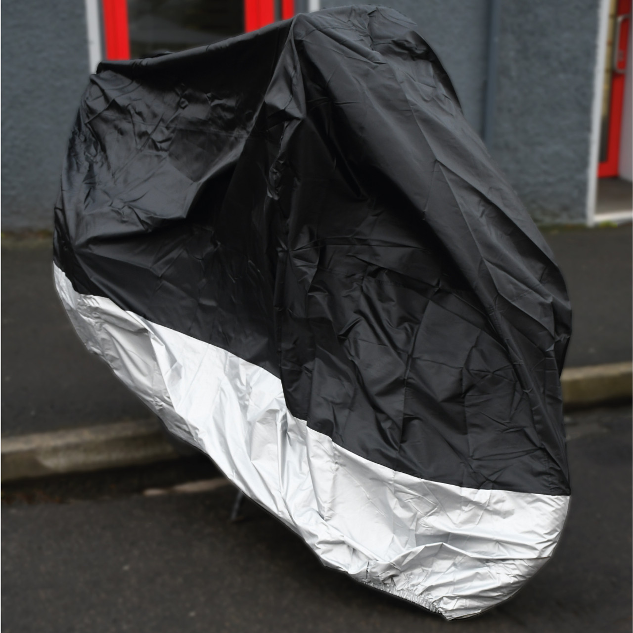 Motorbike shop dust cover