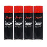 Tyre & Trim Dressing Aerosol - 4 Pack