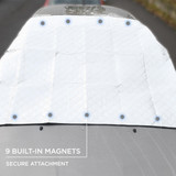 Car Windscreen Magnetic Cover (With Side Mirror Covers)