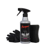 Fall Out Remover for iron contamination. 500ml trigger spray bottle, gloves & bug shifter sponge.