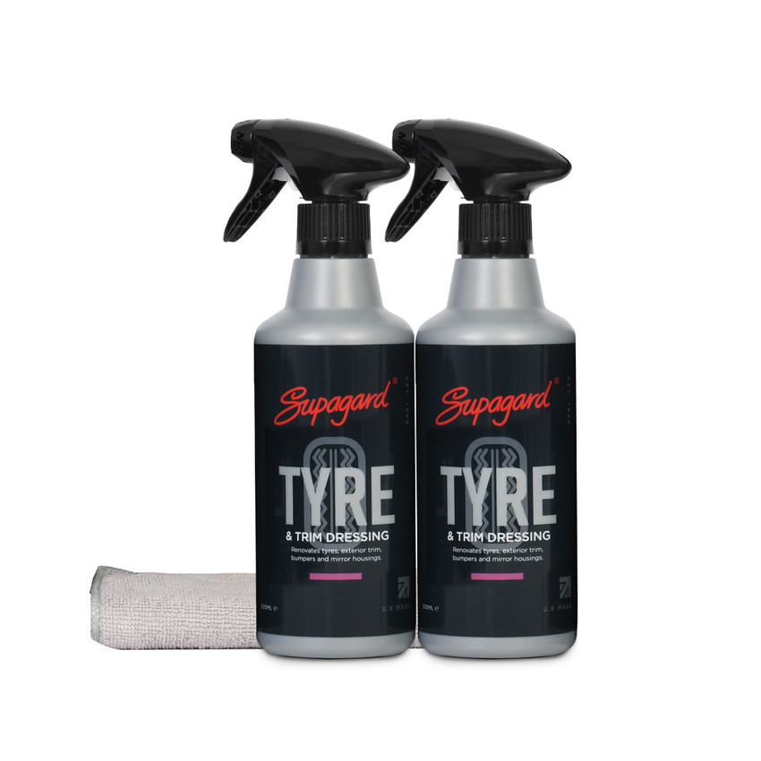 Tyre & Trim Car Dressing, rejuvenate and protect your tyres and plastic trim. Tyre & Trim Car Dressing, rejuvenate and protect your tyres and plastic trim.