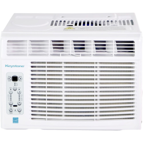 Keystone Energy Star 6,000 BTU Window-Mounted Air Conditioner with Follow Me LCD Remote Control