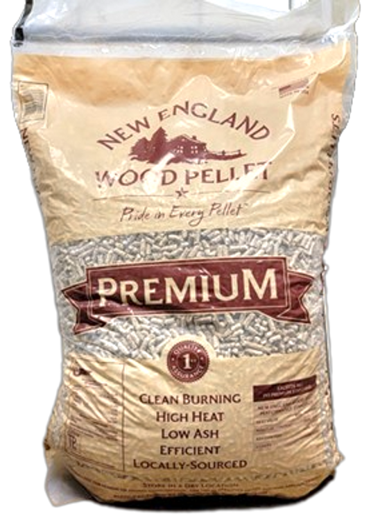 New England Premium Long Burning Mix wood Pellets (907kg.)