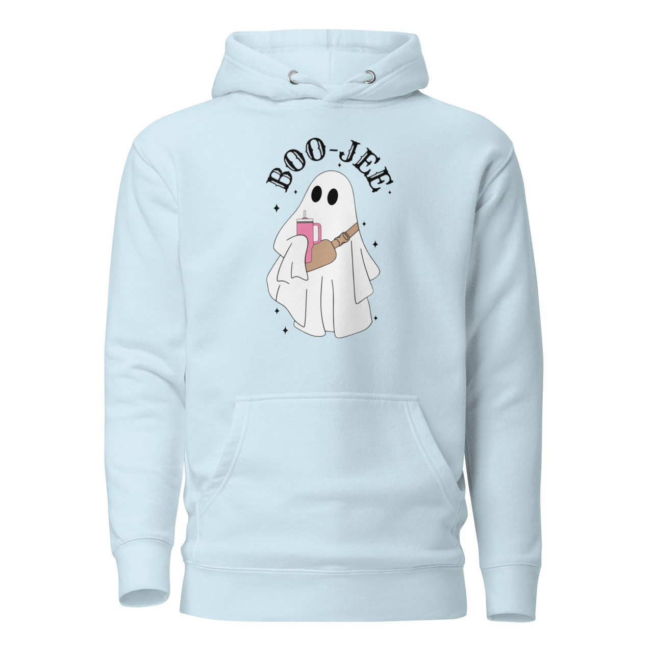 BooJee, Boujee, Boo Jee Ghost, Halloween,' Unisex Crewneck Sweatshirt