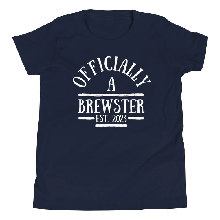 Officially A Brewster Youth Short Sleeve T-Shirt