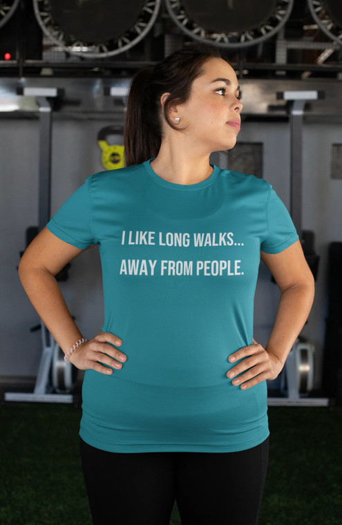 I Like Long Walks   Short-Sleeve Unisex T-Shirt