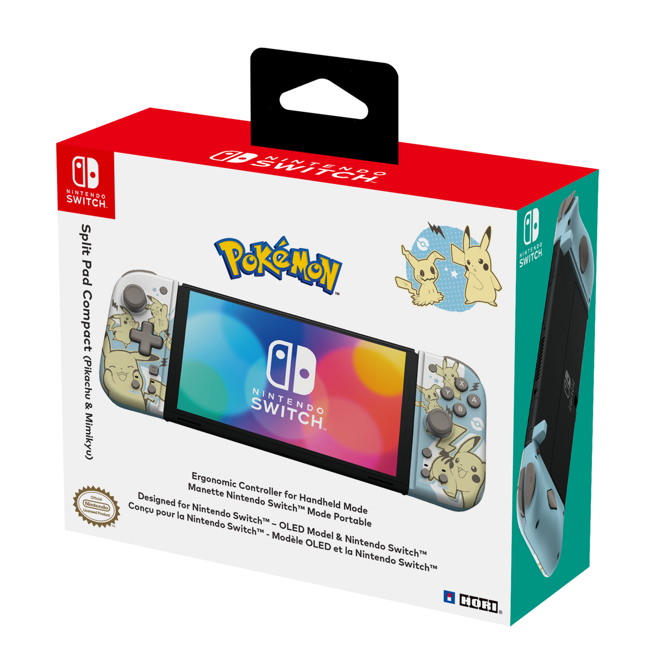 Split Pad Compact (Pikachu & Mimikyu) for Nintendo Switch™ - HORI USA