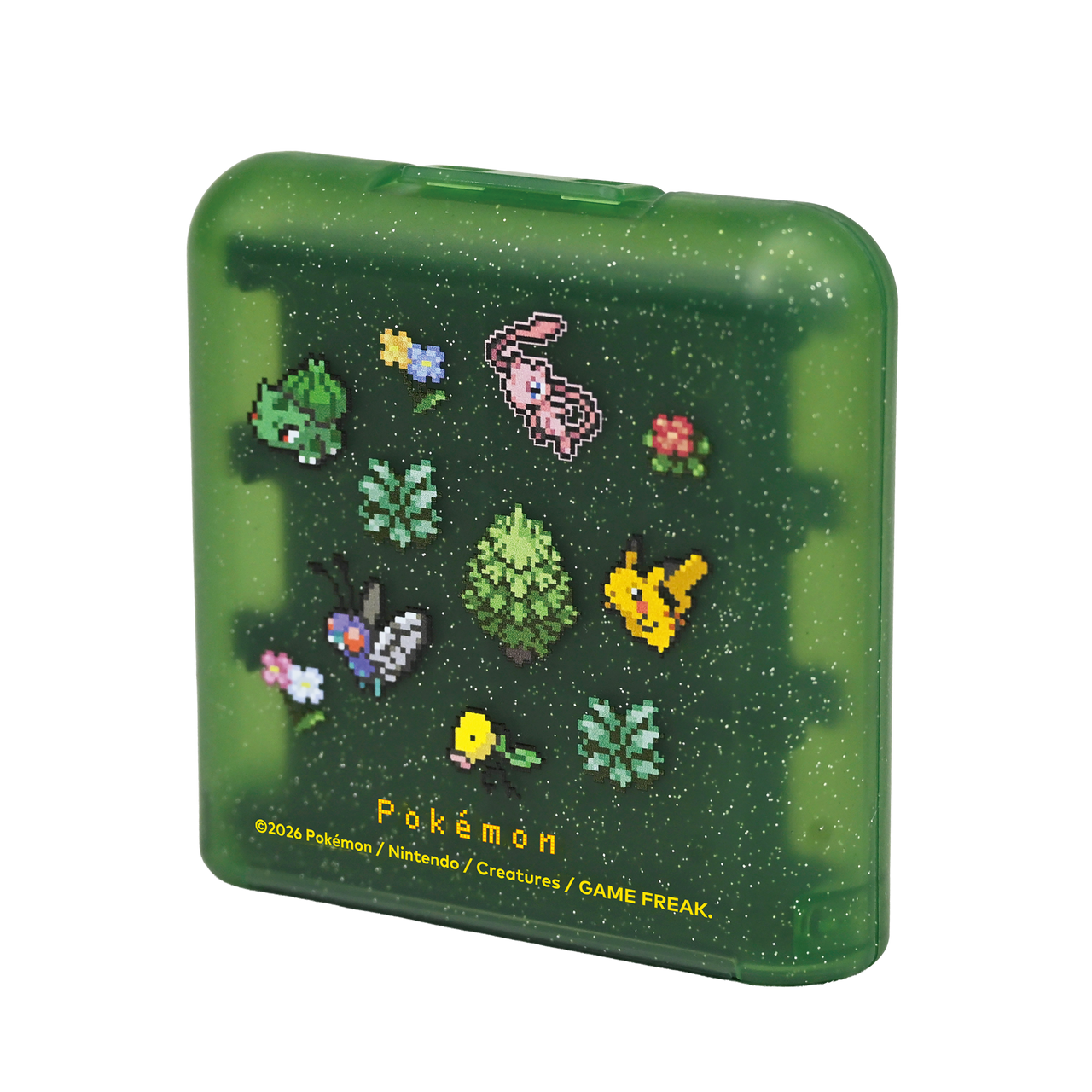 pokemon card game switch 24-Game Case (Pokemon Pixel Green) for Nintendo Switch™ 2 194/198 / Common Card Type / HP / Stage Pokemon Trading Card Game for