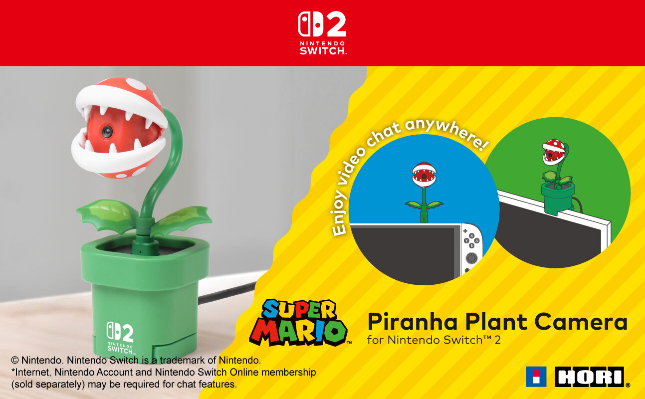 Piranha Plant Camera for Nintendo Switch™ 2 HORI USA
