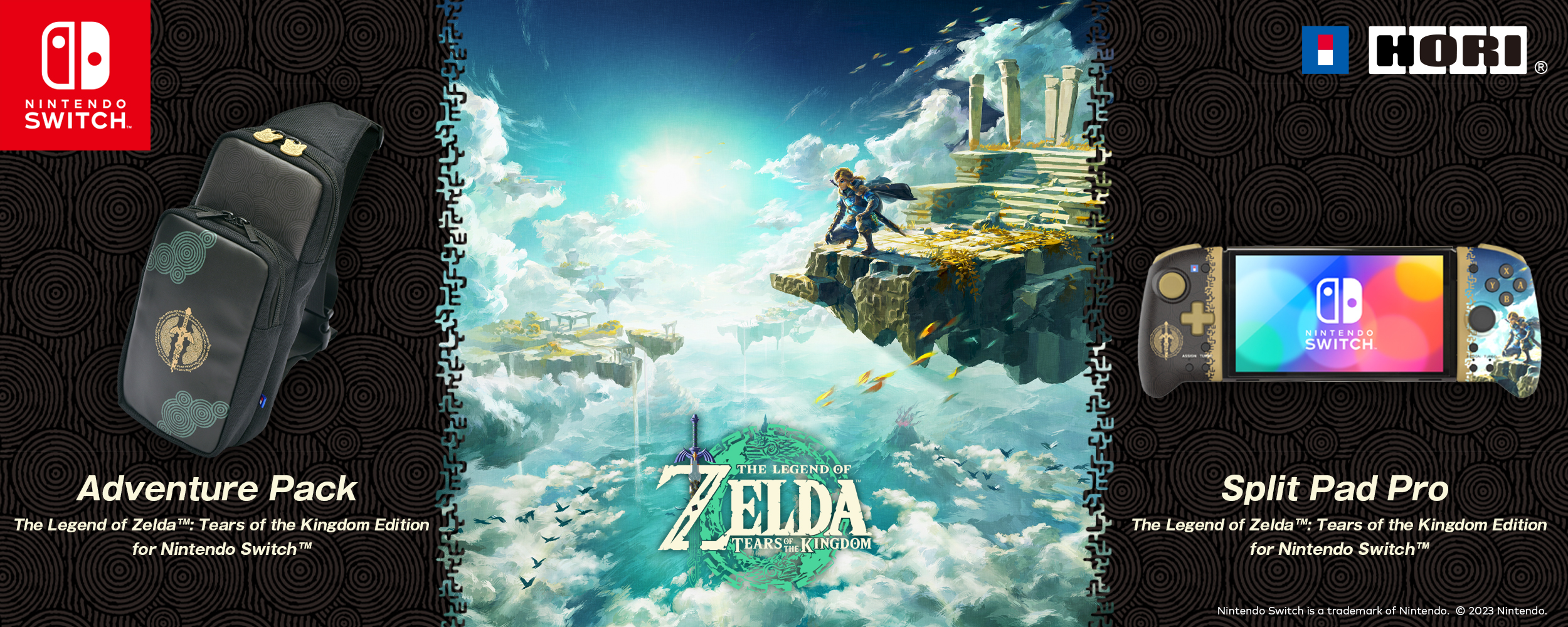 The Legend of Zelda: Tears of the Kingdom, ecco gli accessori Hori a tema  per Switch 