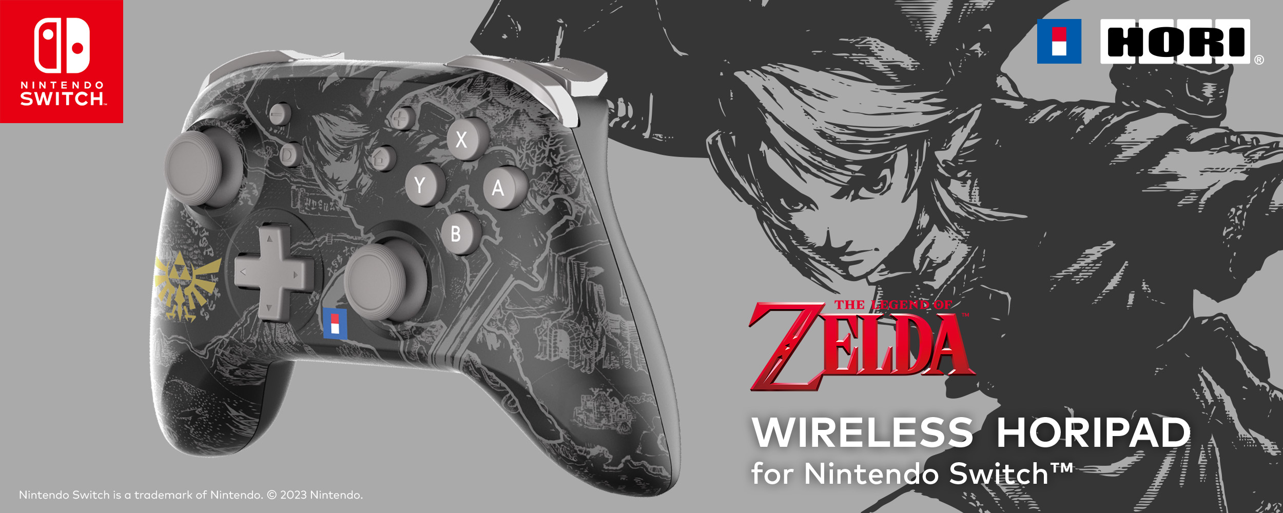 Wireless HORIPAD (The Legend of Zelda™ Edition) for Nintendo Switch™