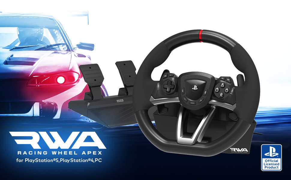 Racing Wheel APEX for PlayStation 5 - HORI USA