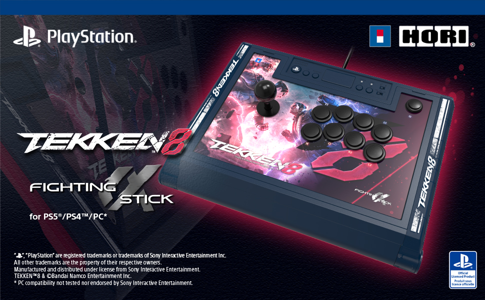 Fighting Stick Alpha (Tekken 8 Edition) for PS5® console, PS4 console, and  PC