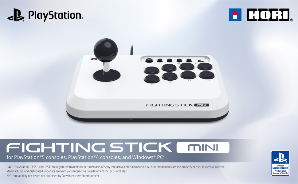 Fighting Stick Mini for PS5® console, PS4 console, and PC