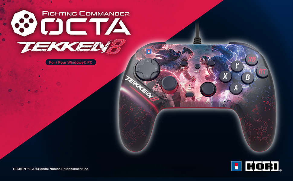 Fighting Commander OCTA (Tekken 8 Edition) for PC - HORI USA