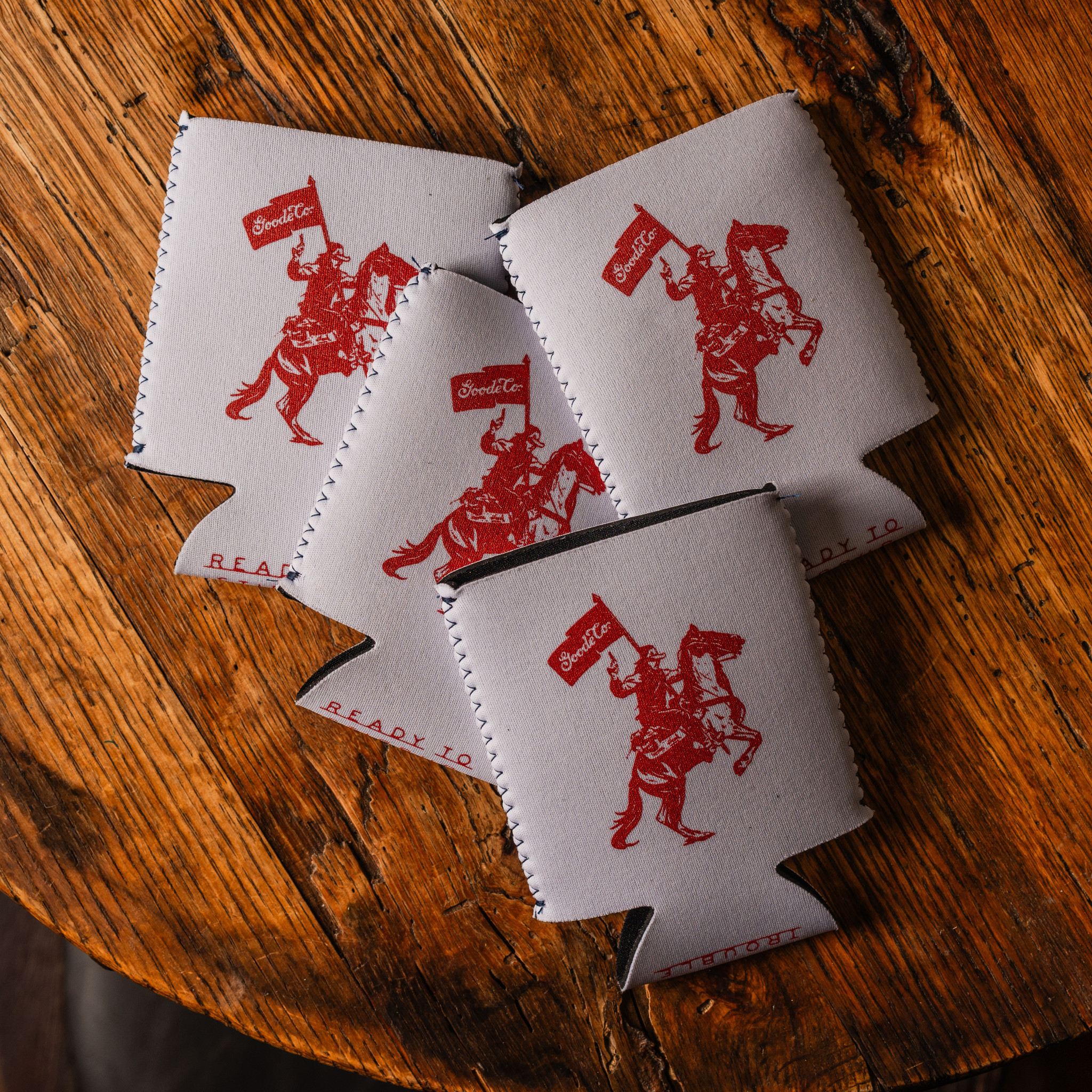 Koozies that are sure to stirrup trouble