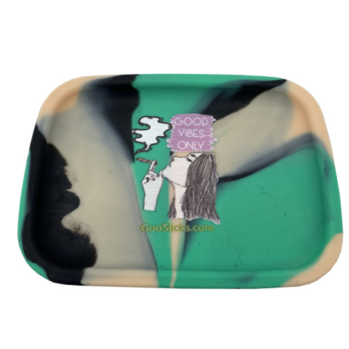 GooSticks Small Silicone Rolling Tray Design 18