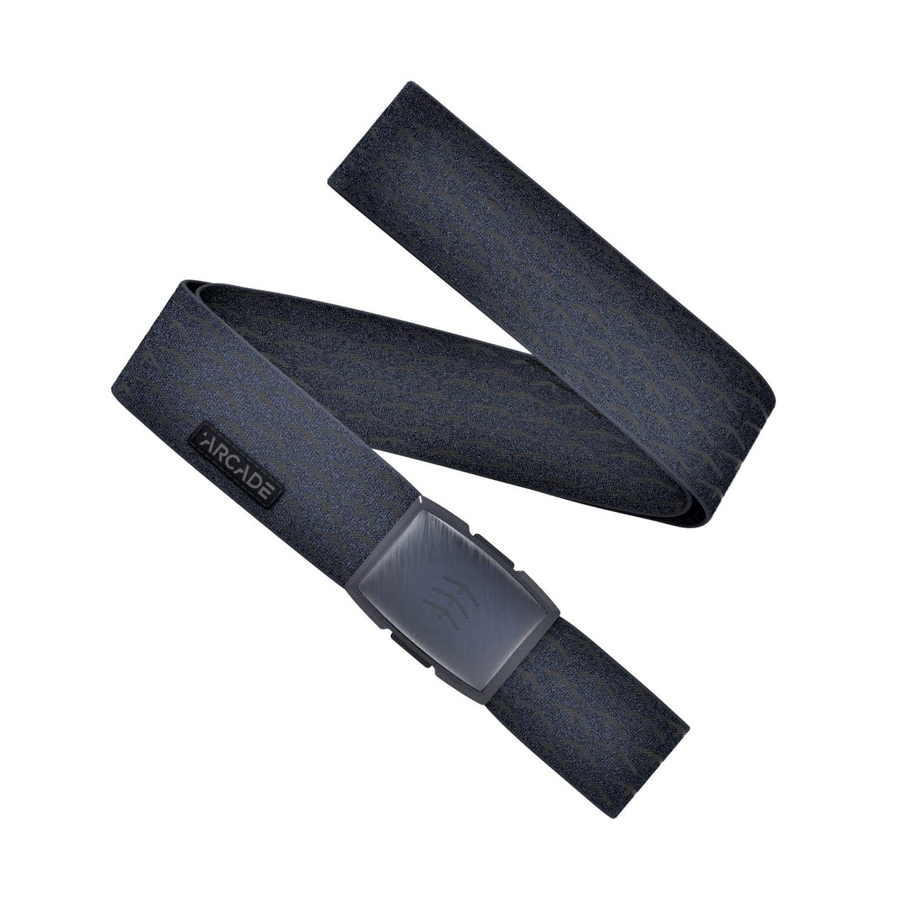 Men's Navy and Black Performance Stretch Belt